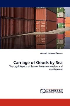 portada carriage of goods by sea (en Inglés)