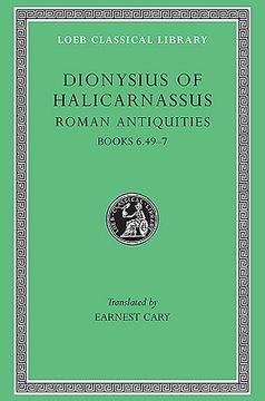 portada roman antiquities, volume iv: books 6.49-7 (in English)