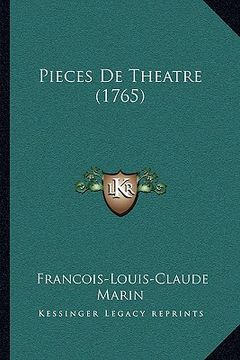 portada pieces de theatre (1765) (en Inglés)