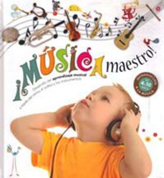 portada musica maestro. desarrollo del aprendizaje musical a traves del ritmo el solfeo y los instrumentos / pd.