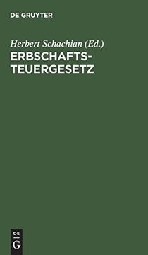 portada Erbschaftsteuergesetz: Fassung vom 25 Juni 1931 (en Alemán)