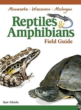 portada Reptiles & Amphibians of Minnesota, Wisconsin and Michigan Field Guide (en Inglés)