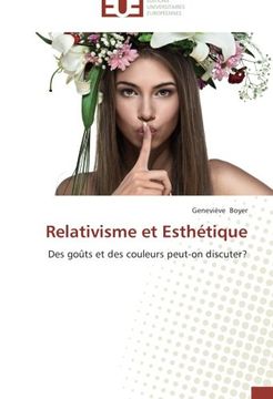 portada Relativisme Et Esthetique