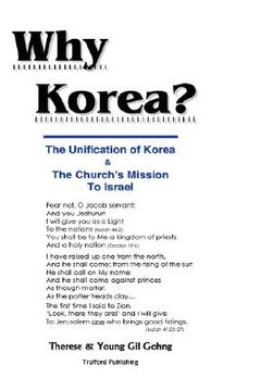 portada why korea?: the unification of korea & the church's mission to israel (en Inglés)