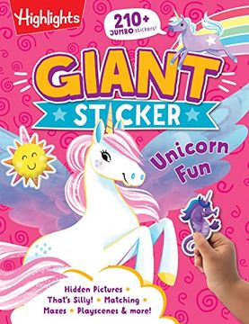 portada Giant Sticker Unicorn fun (Giant Sticker Fun) (en Inglés)