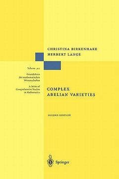 portada complex abelian varieties (en Inglés)