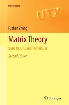 portada Matrix Theory: Basic Results and Techniques (Universitext) (en Inglés)