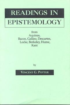 portada Readings in Epistemology: From Aquinas, Bacon, Galileo, Descartes, Locke, Hume, Kant. (in English)