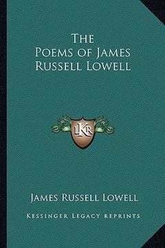 portada the poems of james russell lowell (en Inglés)