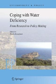 portada Coping with Water Deficiency: From Research to Policymaking (in English)