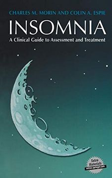 portada Insomnia: A Clinician's Guide to Assessment and Treatment (en Inglés)