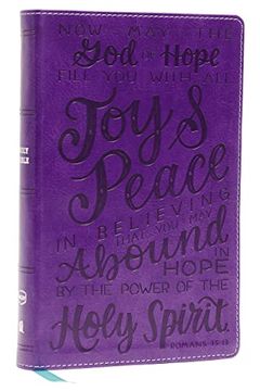 portada Nkjv, Holy Bible for Kids, Verse art Cover Collection, Leathersoft, Purple, Comfort Print: Holy Bible, new King James Version (in English)