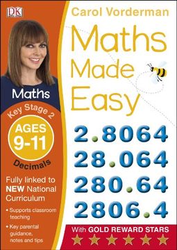 portada Maths Made Easy Decimals Ages 9-11 Key Stage 2 (Carol Vorderman's Maths Made Easy)