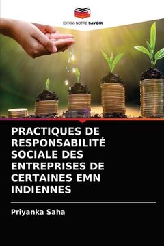 portada Practiques de Responsabilité Sociale Des Entreprises de Certaines Emn Indiennes (en Francés)