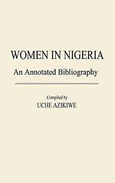 portada Women in Nigeria: An Annotated Bibliography (en Inglés)