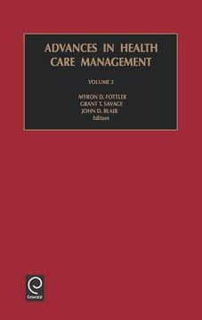 portada advances in health care management