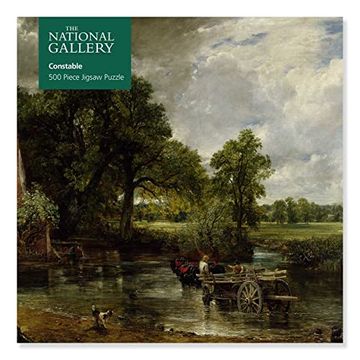 portada Adult Jigsaw Puzzle ng: John Constable the hay Wain (500 Pieces): 500-Piece Jigsaw Puzzles (in English)