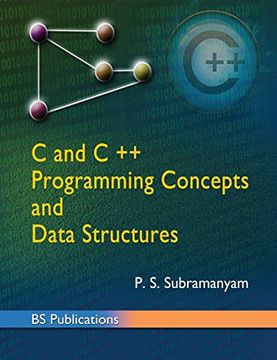 portada C and c++ Programming Concepts and Data Structures (en Inglés)