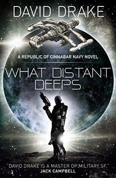 portada What Distant Deeps (the Republic Of Cinnabar Navy Series #8) (en Inglés)