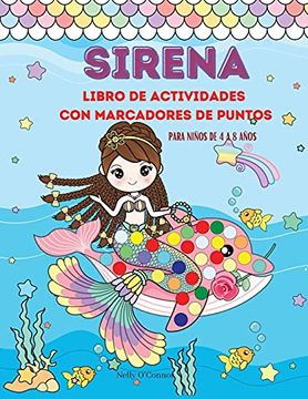 Libro Sirena Libro de Colorear: Libro de Colorear Para Niños de 4