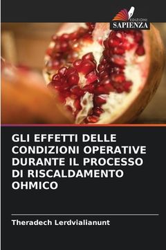 portada Gli Effetti Delle Condizioni Operative Durante Il Processo Di Riscaldamento Ohmico (en Italiano)