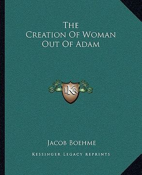 portada the creation of woman out of adam