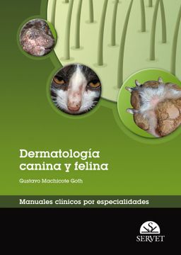 portada Dermatología Canina y Felina Manuales Clínicos por Especialidades - Libros de Veterinaria - Editorial Servet (in Spanish)