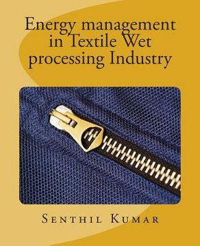 portada Energy management in Textile Wet processing Industry (en Inglés)