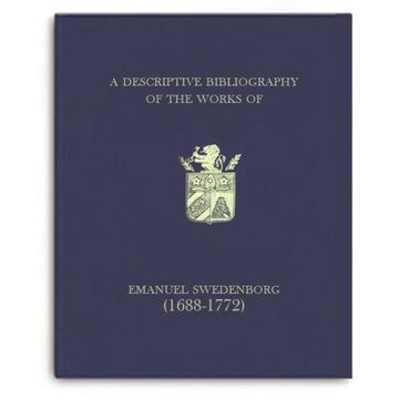 portada A Descriptive Bibliography of the Works of Emanuel Swedenborg (1688-1772) (Volume 3) (in English)
