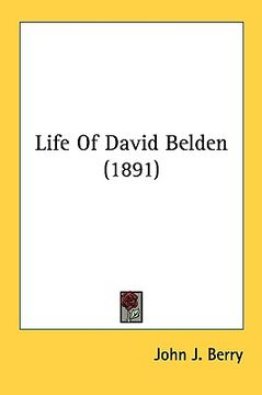 portada life of david belden (1891)