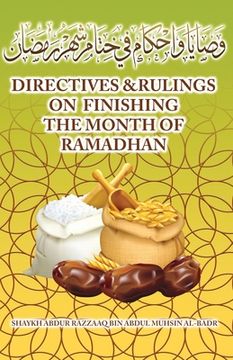 portada Directives & Rulings on finishing the Month of Ramadhan (en Inglés)