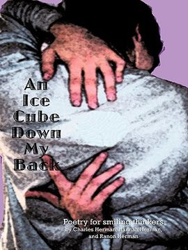 portada an ice cube down my back: poetry for smiling thinkers (en Inglés)