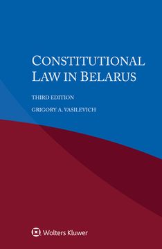 portada Constitutional Law in Belarus (en Inglés)