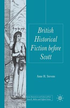 portada British Historical Fiction Before Scott (en Inglés)
