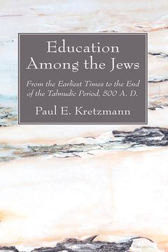 portada Education Among the Jews