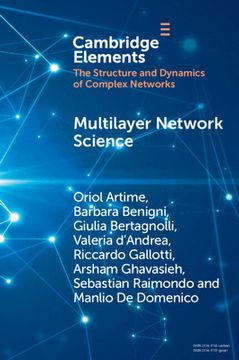 portada Multilayer Network Science: From Cells to Societies (Elements in Structure and Dynamics of Complex Networks) (in English)