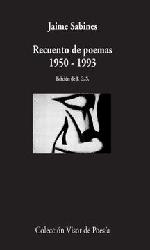 portada Recuento de Poemas. 1950 - 1993: 853 (Visor de Poesía)
