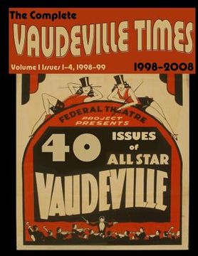 portada Vaudeville Times Volume I (en Inglés)
