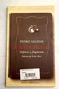 portada Quijote y lectura: defensas y fragmentos (in Spanish)