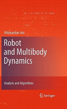 portada robot and multibody dynamics: analysis and algorithms (en Inglés)