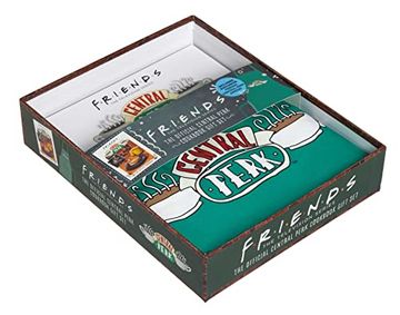 portada Friends: The Official Central Perk Cookbook Gift Set: Includes Apron (en Inglés)