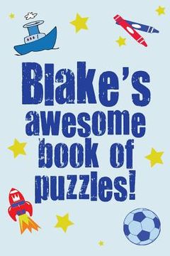 portada Blake's Awesome Book Of Puzzles! (en Inglés)