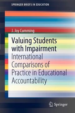 portada valuing students with impairment
