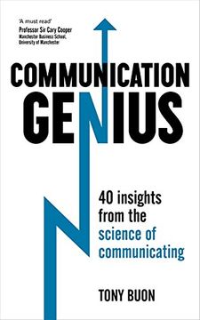 portada Communication Genius: 40 Insights from the Science of Communicating (en Inglés)