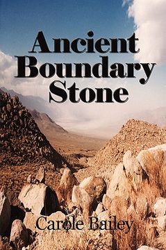 portada ancient boundary stone (en Inglés)