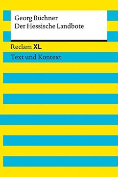 portada Der Hessische Landbote: Reclam xl - Text und Kontext