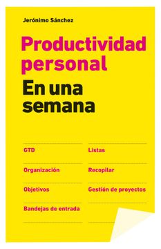 portada Productividad Personal en una Semana (in Spanish)