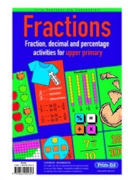 portada Fractions: Fraction, Decimal and Percentage Activities for Upper Primary (in English)