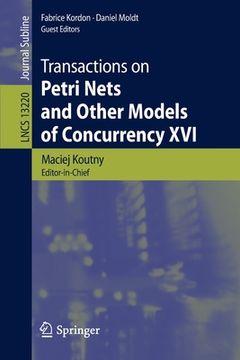 portada Transactions on Petri Nets and Other Models of Concurrency XVI