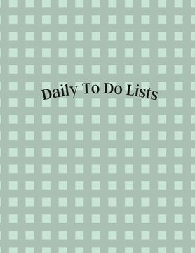 portada Daily To Do Lists: Starter Book Black (en Inglés)